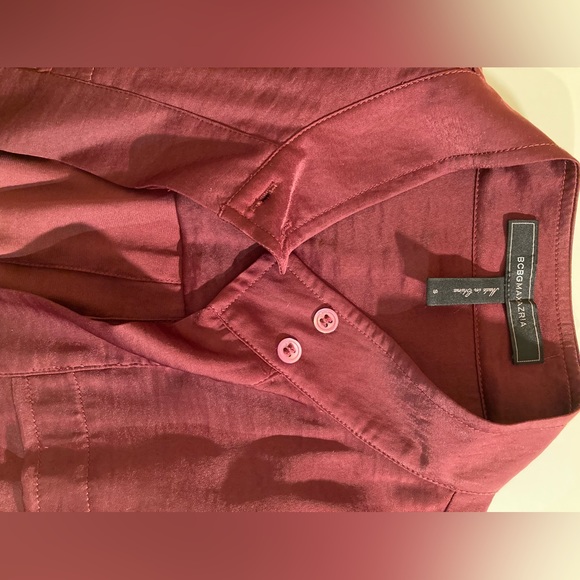 BCBG blouse Bordeaux colour - Picture 4 of 6